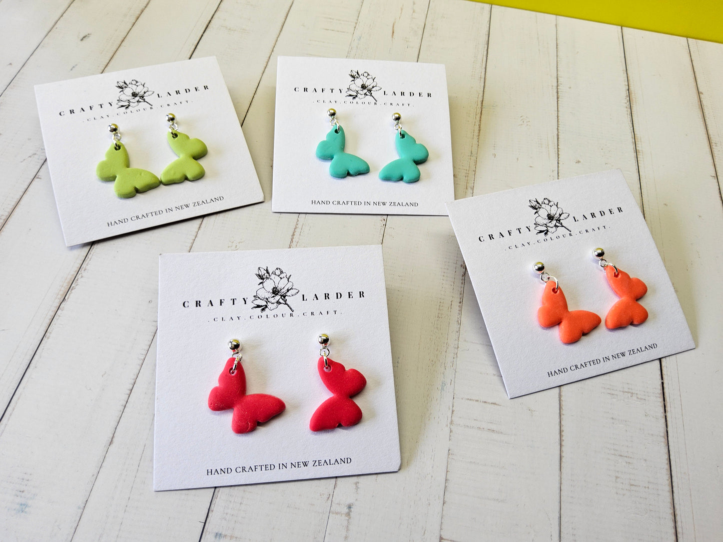 Bright Butterfly Kids’ Dangles