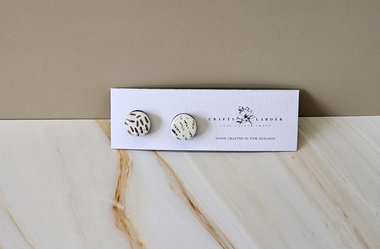 Line Art Studs – Seconds