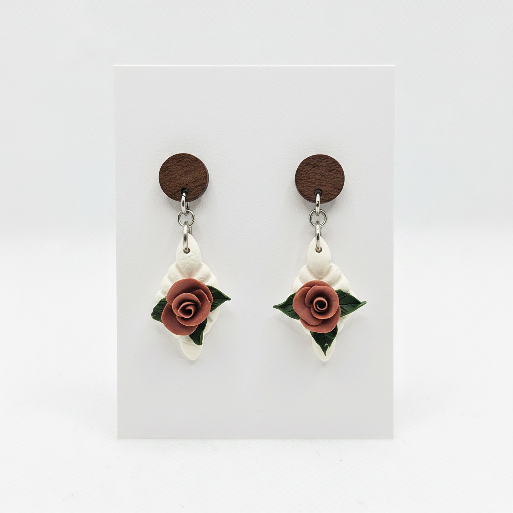 Chili Rose Diamond Earrings card shot