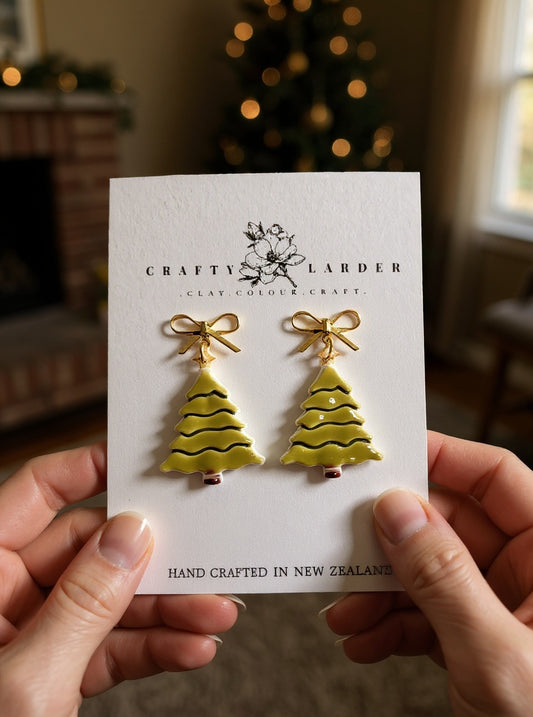 Christmas Tree Bow Dangles