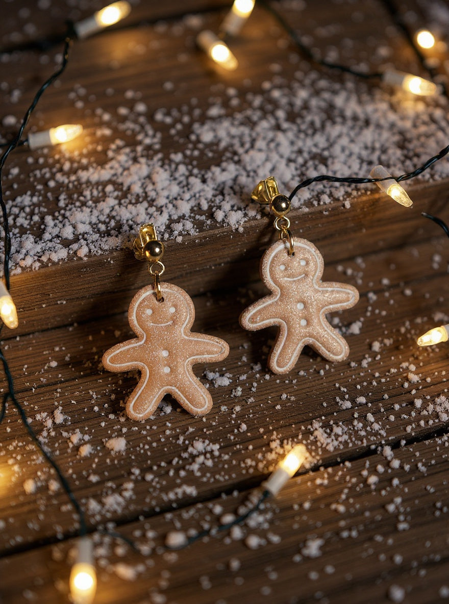 Jolly Gingerbread Man Dangles