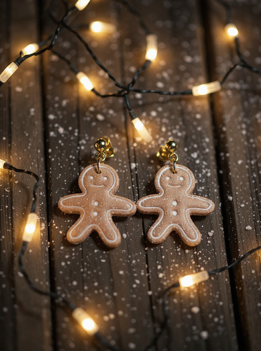 Jolly Gingerbread Man Dangles