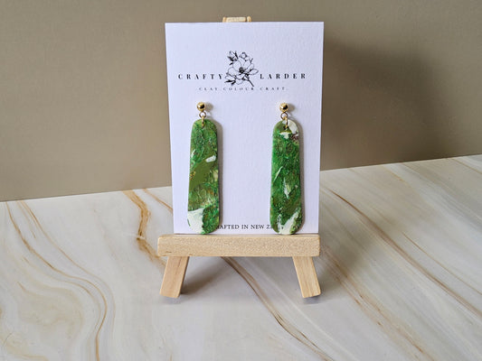 Golden Greenstone Ovals