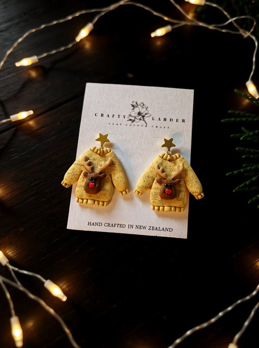Reindeer Jumper Dangles