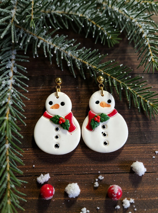 Jolly Snowman Dangles